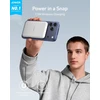 Anker magnetinis išorinis akumuliatorius 5000 mAh, USB-C, belaidis įkrovimas, balta, A1610