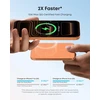 Anker magnetinis išorinis akumuliatorius 5000 mAh, 15 W MagSafe, Qi2, USB-C, Slim, A1665