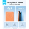 Anker magnetinis išorinis akumuliatorius 5000 mAh, 15 W MagSafe, Qi2, USB-C, Slim, A1665