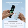 Anker magnetinis išorinis akumuliatorius 5000 mAh su USB-C laidu, suderinamas su iPhone 16/15 serija, mėlynas, A1610032