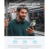 Anker Nano magnetinis power bankas 5000 mAh, 15 W MagSafe suderinama belaidė baterija, juodas