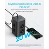Anker maitinimo ilgintuvas su 8 lizdais ir 4 USB jungtimis, 20 W USB-C, A9185