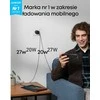 Anker Nano 3 47 W GaN USB-C sieninis įkroviklis su 2 portais, juodas