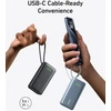Anker Nano išorinė baterija 10000 mAh, 30 W, USB-C laidas, USB-A, A1259