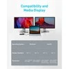 Anker PowerExpand 8-in-1 USB‑C adapteris su Dual 4K HDMI, 100 W PD ir Ethernet, A83800A1