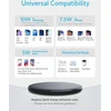 Anker PowerWave Pad 7.5W belaidis įkroviklis, Qi, 10 W, micro USB, juodas