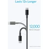 Anker USB-C į USB 2.0 kabeliai, 2 vnt., pinti nailoniniai, 1,8 m, AK-B8173011