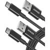 Anker USB-C į USB 2.0 kabeliai, 2 vnt., pinti nailoniniai, 1,8 m, AK-B8173011