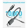Anker USB-C į USB-C 2‑in‑1 įkrovimo kabelis, 140 W, 1.2 m, juodas