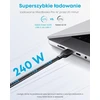 Anker USB-C į USB-C laidas 240 W, 1.8 m, pintas nailoninis, A81C6011