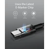 Anker USB-C į USB-C laidų rinkinys 100 W PD 3.0, 1.8 m, 2 vnt., A8757