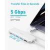 Anker USB-C šakotuvas 332 5 jungčių su HDMI 4K, USB-A ir 100 W PD A8355
