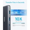 Anker USB-C šakotuvas PowerExpand+ 7 viename su 4K HDMI, 100 W PD ir SD kortelių skaitytuvu A8346