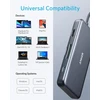 Anker USB-C šakotuvas PowerExpand+ 7 viename su 4K HDMI, 100 W PD ir SD kortelių skaitytuvu A8346