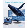 Anker USB-C šakotuvas PowerExpand+ 7 viename su 4K HDMI, 100 W PD ir SD kortelių skaitytuvu A8346