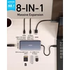 Anker USB-C šakotuvas PowerExpand 8-in-1 su HDMI 4K 60 Hz, 10 Gb/s ir PD 85 W A83830A1