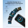 Anker USB-C tinklo įkroviklis 100 W, 3 prievadų, GaN su išmaniuoju ekranu A121B