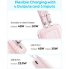 Anker Zolo išorinė baterija 20000 mAh 45 W su 2 integruotais USB-C laidais A110M