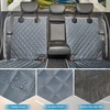 ANOSOSPECIAL šuns automobilio sėdynės užvalkalas, vandeniui atsparus, universalus, pilkas, Bench-Pilkas-Large