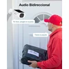 ANRAN belaidė lauko stebėjimo kamera 2K su saulės skydeliu, Wi-Fi, IP65, C3