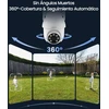 ANRAN lauko Wi-Fi PTZ stebėjimo kamera 5 MP su 360° pasukimu P3