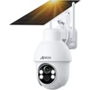 ANRAN lauko Wi-Fi stebėjimo kamera 5 MP, 360° PTZ, saulės energija, Q3 Max