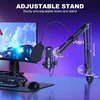 Aokeo USB kondensatorinis mikrofonas su stalo laikikliu, 192 kHz/24-bit, kardioidinis, AK-60