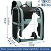 Apollo Walker gyvūnų nešyklė, kvėpuojantis tinklelis, šunims ir katėms, 2–15 kg, mėlyna, TWTB-81030D2