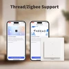 Aqara išmanusis šviesos jungiklis Thread/Zigbee, 2 mygtukų, neutralus, 1 kanalas, WS-K07E