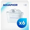 Aquaphor Maxfor+ vandens filtras ąsočiui, komplektas 6 vnt., baltas