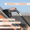 Aquascopic teleskopinis langų ir saulės modulių valymo kotas su vandens žarna iki 10 m