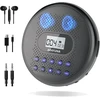 Arafuna nešiojamasis CD grotuvas su stereo garsiakalbiais ir 1400 mAh baterija CD5189B-04