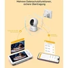 ARENTI elektroninė auklė su 1080p PTZ kamera, 5 colių ekranu ir Wi-Fi AInannyB2Kit