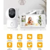 ARENTI elektroninė auklė su 1080p PTZ kamera, 5 colių ekranu ir Wi-Fi AInannyB2Kit