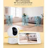 ARENTI elektroninė auklė su 1080p PTZ kamera, 5 colių ekranu ir Wi-Fi AInannyB2Kit