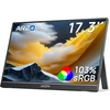 ARZOPA nešiojamasis monitorius 17,3 colių FHD IPS HDR 60 Hz su USB-C ir HDMI A1M