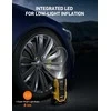 AstroAI 2-in-1 automobilinis oro kompresorius 12V/230V, 10.3 bar, geltonas