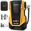 AstroAI 2-in-1 automobilinis oro kompresorius 12V/230V, 10.3 bar, geltonas