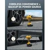 AstroAI belaidis automobilinis oro kompresorius, 20 V, 160 PSI, su akumuliatoriumi ir LED
