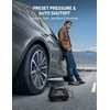 AstroAI nešiojamas automobilinis kompresorius, 12 V skaitmeninis padangų pripūtėjas, 100 psi, geltonas