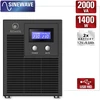 Atlantis UPS avarinio maitinimo šaltinis 2000 VA 1400 W Line-Interactive, gryna sinusoidė, 6 IEC išėjimai, A03-HP3003P
