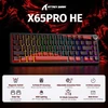 ATTACK SHARK belaidė žaidimų klaviatūra su Hall Effect jungikliais ir X11 pelė, 8000Hz, RGB, 22K DPI