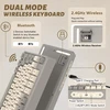 ATTACK SHARK belaidė žaidimų klaviatūra 80 % Bluetooth 2,4 GHz RGB M87