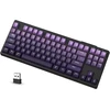 ATTACK SHARK belaidė žaidimų klaviatūra M87, 87 klavišų, Bluetooth ir 2,4 GHz, RGB