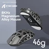 Attack Shark belaidė žaidimų pelė, 46 g, 8000 Hz, PixArt PAW3395, 26000 DPI, pilka, R3