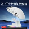 ATTACK SHARK X3 Wireless Belaidė Žaidimų Pelė | Juodas