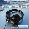ATTACK SHARK belaidės ant ausų ausinės su ANC, Bluetooth 5.3, 20 val., G300-002