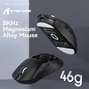 ATTACK SHARK bevielė žaidimų pelė, 46 g, 8000 Hz, PixArt PAW3395, 26000 DPI, USB-C/2.4G/Bluetooth, R3