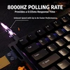 ATTACK SHARK laidinė magnetinė žaidimų klaviatūra X68 HE, 68 klavišai, 8000 Hz, RGB