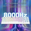ATTACK SHARK laidinė žaidimų klaviatūra R82 HE, 75 %, magnetiniai jungikliai, 8000 Hz, RGB